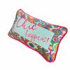 hand-embroidered needlepoint CHIC HAPPENS! * OOAK | Pillow in Pillows by Mommani Threads. Item compatible with contemporary and traditional style