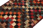 Vintage Gabbeh Tribal rug in Polychromatic Geometric Pattern | Area Rug in Rugs by Rug and Kilim