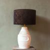 Iggy hand crafted ceramic lamp base in white stoneware | Table Lamp in Lamps by Ingrid Vermulst by Studio Wild Orange. Item composed of stoneware in boho or contemporary style