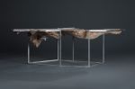 Interflow Table | Coffee Table in Tables by Mac McComb. Item composed of walnut & steel compatible with contemporary and coastal style