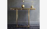 Hidden Dresser | Storage by LAGU. Item made of wood with brass
