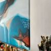 Metamorphosis 4 | Oil And Acrylic Painting in Paintings by Aarti Bartake. Item made of canvas with synthetic