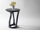 Bent - Unique Handmade Side Table | Tables by Donatas Žukauskas. Item made of wood with concrete works with minimalism & contemporary style