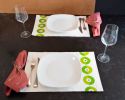 RING placemat | Tableware by OTSI design. Item made of canvas compatible with minimalism and contemporary style