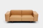 No. 3 | Couch in Couches & Sofas by ARTLESS | 12130 Millennium Dr in Los Angeles. Item composed of walnut and leather