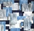 "Arctic" Vert Glass and Metal Wall Sculpture | Wall Hangings by Karo Studios. Item composed of metal and glass