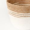 Chunky Coiled Rope and Jute Bucket | Vase in Vases & Vessels by MOkun | Bay Area Made x Wescover 2019 Design Showcase in Alameda. Item composed of cotton and fiber