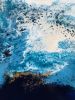 Sea Spray | Oil And Acrylic Painting in Paintings by Virginia Burke. Item made of canvas