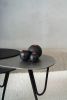 Boule candle holder - bougeoir #2 | Decorative Objects by Nadine Hajjar Studio. Item composed of walnut and copper in minimalism or contemporary style
