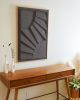 10 Plaster Relief | Wall Sculpture in Wall Hangings by Joseph Laegend. Item made of oak wood compatible with minimalism and mid century modern style