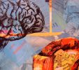 Beauty and the Bran No. 2 | Paintings by Eileen Downes | UAMS Medical Center in Little Rock