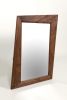 New Mid Century Style Solid Walnut Mirror | Decorative Objects by Wood and Stone Designs. Item made of walnut & glass