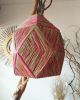 Raffia Bohemian Chandelier, Bohemian Lighting, | Chandeliers by Magdyss Boutique | Yacht Club București in București. Item made of cotton works with boho & contemporary style