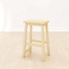 Jude Stool | Chairs by Lumber2Love. Item made of oak wood compatible with mid century modern and contemporary style