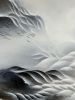 Memories of a glacier | Oil And Acrylic Painting in Paintings by Francesca Borgo. Item made of canvas compatible with minimalism and contemporary style