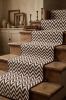Handwoven Woolen Brown Runner Rug | Rugs by Evergreen Carpets. Item made of wool works with boho & minimalism style