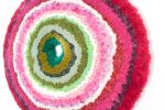 Galaxy 44 | Tapestry in Wall Hangings by Yunan Ma Fiber Art. Item made of wool with copper