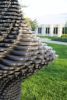 Ad Infinitum | Public Sculptures by Virginia Kistler | University of Saint Francis in Fort Wayne. Item made of steel