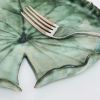 Pond Lily Leaf Dish | Plate in Dinnerware by Sonya Ceramic Art | Whatley Manor Hotel and Spa in Malmesbury. Item composed of ceramic