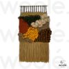 Sowing | Tapestry in Wall Hangings by Woolé. Item composed of wool compatible with boho and japandi style