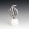 Modern Sculpture, "Wild Ones 41",  Ceramic Sculptures 8" | Sculptures by Anne Lindsay. Item made of ceramic compatible with contemporary and modern style