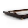 Tray in Walnut and Weaving | Serving Tray in Serveware by Thea design. Item made of walnut