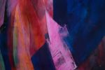 Enfolding | Oil And Acrylic Painting in Paintings by Kimbal Quist Bumstead. Item made of wood