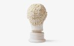 Hermes Bust Statue Made w/Compressed Marble Powder Small | Sculptures by LAGU. Item composed of marble