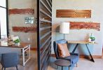 Cedar Wood Slabs & Mirror | Decorative Objects by Organik Creative | Twin Creeks Crossing in Allen. Item composed of wood and glass