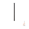 Rods Collection: Long Cylinder Light Pendant | Pendants by Atrix Lighting. Item composed of metal