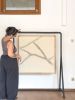 Kintsugi 004 | Tapestry in Wall Hangings by Ana Salazar Atelier. Item made of oak wood with cotton works with minimalism & contemporary style