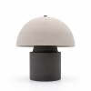 Porcini mushroom table lamp | Lamps by ENOceramics. Item made of ceramic works with minimalism & country & farmhouse style