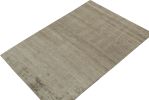 Rug & Kilim’s Solid Gray rug in Tone-on-Tone Hand-Knotted | Area Rug in Rugs by Rug and Kilim