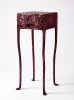 Hand-Forged Patinated Steel Console Table | Coffee Table in Tables by SVITANOK by Artem Zakharchenko. Item made of steel works with boho & minimalism style