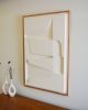 03 Plaster Relief | Wall Sculpture in Wall Hangings by Joseph Laegend. Item made of oak wood works with minimalism & mid century modern style