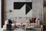FrameWork #09 | Mixed Media by Cristian Stefanescu. Item composed of wood and paper in minimalism or contemporary style