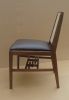 Black Walnut Dining Chair With Caned Back | Chairs by CraftsmansLife: Donald DiMauro Woodwork & Design. Item made of walnut with leather
