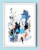 Until then | Oil And Acrylic Painting in Paintings by Cristina Dalla Valentina. Item composed of paper and synthetic