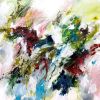 Eastern Wind /2 | Oil And Acrylic Painting in Paintings by Cristina Dalla Valentina. Item composed of canvas and synthetic