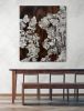 "atmosphere" (sold) | Oil And Acrylic Painting in Paintings by VISCERAL HOME STUDIO. Item made of oak wood compatible with boho and mid century modern style