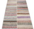 Rug & Kilim’s Patchwork Kilim Rug in Polychromatic Stripes | Area Rug in Rugs by Rug and Kilim