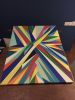 Colour Blitz | Oil And Acrylic Painting in Paintings by Art By Skevi. Item composed of canvas & synthetic