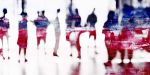 Saigon Blur XLVI | Prints by Sven Pfrommer. Item composed of aluminum & glass compatible with urban style