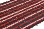 Vintage Persian Kilim with Stripes and Vibrant Textural | Area Rug in Rugs by Rug and Kilim