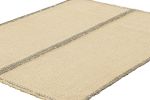 Rug & Kilim’s Contemporary Kilim in Gray and Cream White | Area Rug in Rugs by Rug and Kilim
