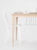 Farmhouse table, dining table, solid wood in white oak shade | Tables by Mo Woodwork