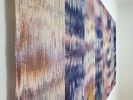 Heather Fields - Commission | Tapestry in Wall Hangings by Jessie Bloom Studio. Item composed of oak wood & cotton compatible with boho and contemporary style