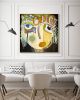 Her Debut | Sold | Oil And Acrylic Painting in Paintings by Aleea Jaques ,
