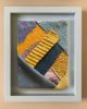 Dissociation 62 (Framed by artist) Textured Acrylic Painting | Oil And Acrylic Painting in Paintings by Helena Parriott. Item composed of canvas compatible with minimalism and contemporary style