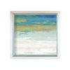 Beach Wash Abstract Set of 4 Framed Giclee Prints | Paintings by Suzanne Nicoll Studio. Item composed of birch wood and paper in contemporary or coastal style